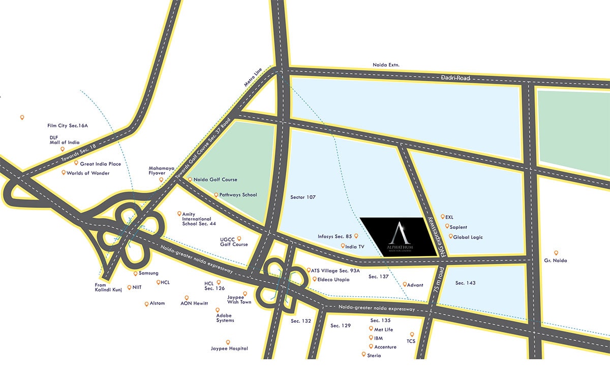 Bhutani Cyberthum location map
